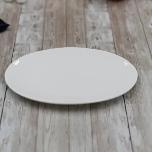 White Oval Plate / Platter 10" inch | 25.5 Cm