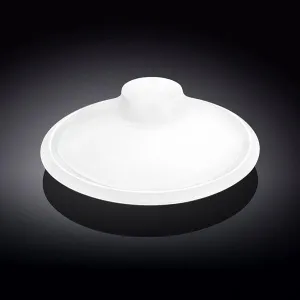 White Round Platter With Sauce Compartment 10" inch |