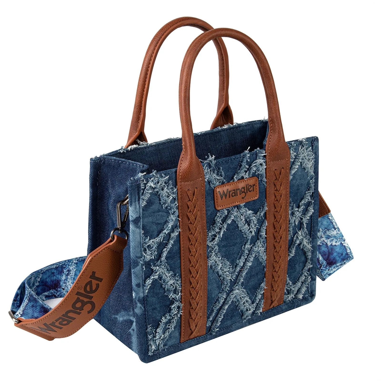 Wrangler Mini Crossbody Tote Jean