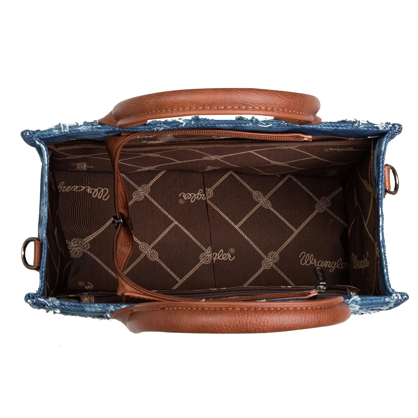 Wrangler Mini Crossbody Tote Jean