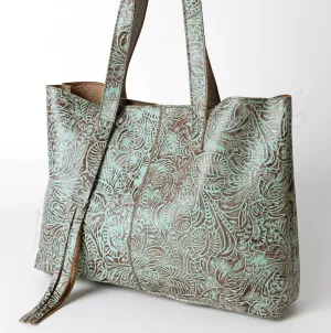 Wynonna Turquoise Leather Bag
