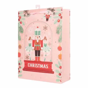 X Large Christmas Nutcracker Suite In Cloche Gift Bag - 30cm x 42cm x 12cm